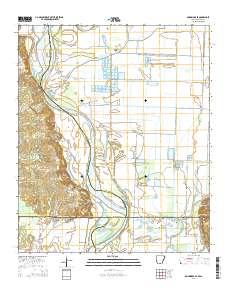 Doddridge SE 2014 topographic map thumbnail