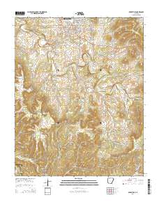 Berryville 2014 topographic map thumbnail