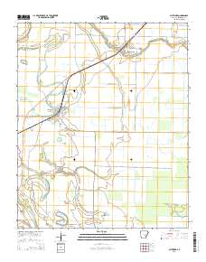 Altheimer 2014 topographic map thumbnail