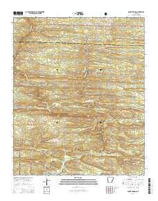 Baker Springs 2014 topographic map thumbnail