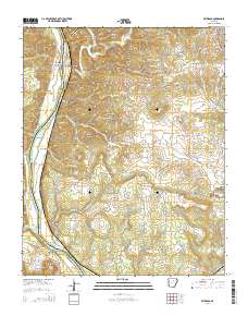 Bethesda 2014 topographic map thumbnail