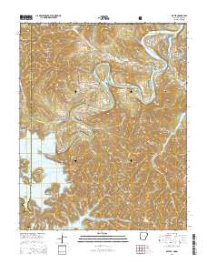 Beaver 2014 topographic map thumbnail