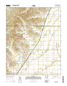 Brookland 2014 topographic map thumbnail