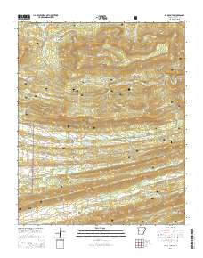 Bee Mountain 2014 topographic map thumbnail