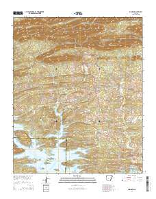 Bismarck 2014 topographic map thumbnail