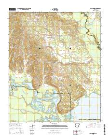 Ben Lomond 2014 topographic map thumbnail