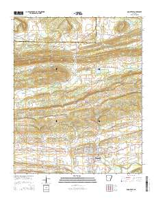 Booneville 2014 topographic map thumbnail