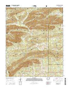 Bonnerdale 2014 topographic map thumbnail