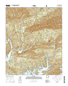 Avant 2014 topographic map thumbnail