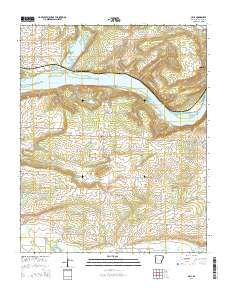 Cecil 2014 topographic map thumbnail