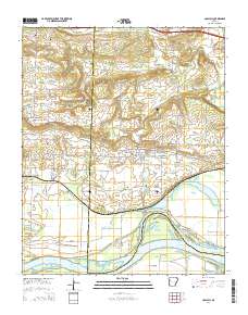 Coal Hill 2014 topographic map thumbnail
