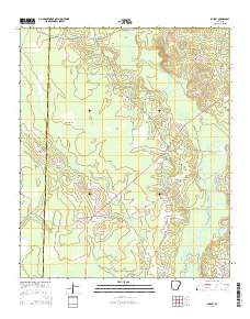 Bussey 2014 topographic map thumbnail