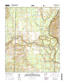 Cerrogordo 2014 topographic map thumbnail