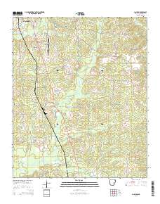Calhoun 2014 topographic map thumbnail