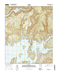 Brownsville 2014 topographic map thumbnail