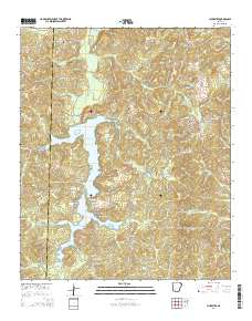 Chidester 2014 topographic map thumbnail