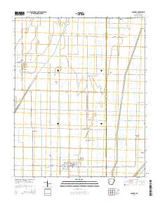 Caraway 2014 topographic map thumbnail
