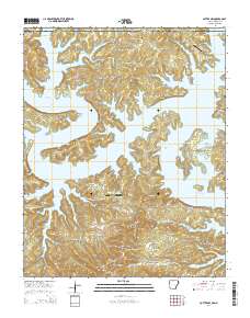 Cotter NW 2014 topographic map thumbnail