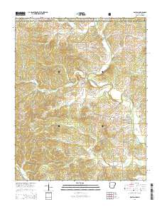 Dalton 2014 topographic map thumbnail