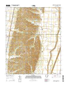 Cherry Valley East 2014 topographic map thumbnail