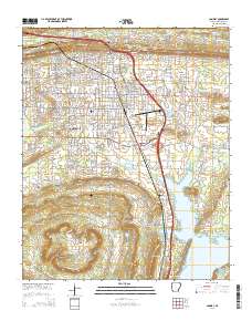 Conway 2014 topographic map thumbnail