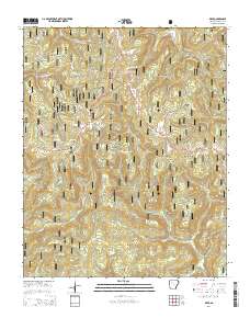 Deer 2014 topographic map thumbnail