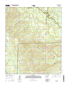 Bunn 2014 topographic map thumbnail