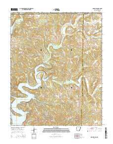 Gamaliel 2014 topographic map thumbnail