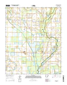Geridge 2014 topographic map thumbnail