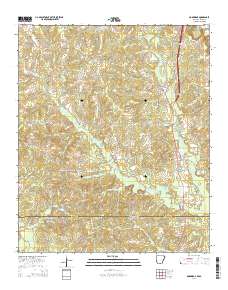 Doddridge 2014 topographic map thumbnail
