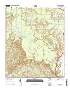 Doddridge NW 2014 topographic map thumbnail