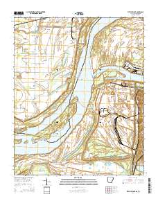 Fletcher Lake 2014 topographic map thumbnail