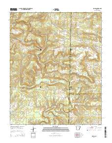 Floral 2014 topographic map thumbnail