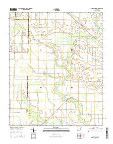 Garrett Grove 2014 topographic map thumbnail