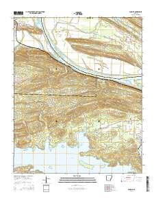 Fourche 2014 topographic map thumbnail
