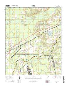 Eagle Mills 2014 topographic map thumbnail