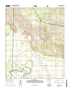 Foreman 2014 topographic map thumbnail