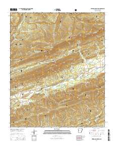 Freedom Mountain 2014 topographic map thumbnail