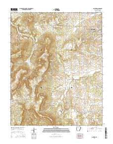 Gaither 2014 topographic map thumbnail