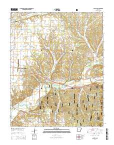Gallatin 2014 topographic map thumbnail