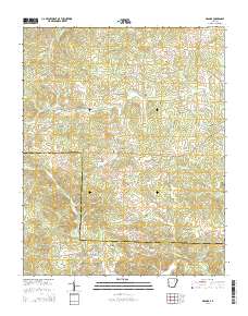 Grange 2014 topographic map thumbnail