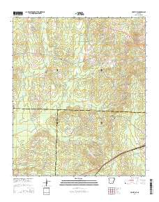 Hopeville 2014 topographic map thumbnail