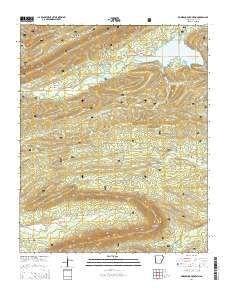 Horseshoe Mountain 2014 topographic map thumbnail