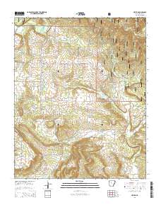 Hector 2014 topographic map thumbnail
