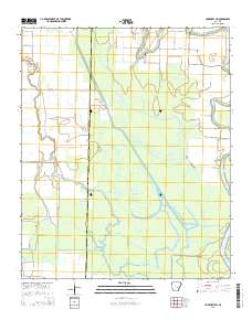 Humphrey SW 2014 topographic map thumbnail