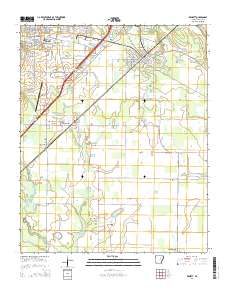 Kensett 2014 topographic map thumbnail