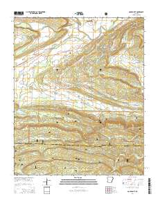 Golden City 2014 topographic map thumbnail
