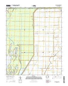 Half Moon 2014 topographic map thumbnail