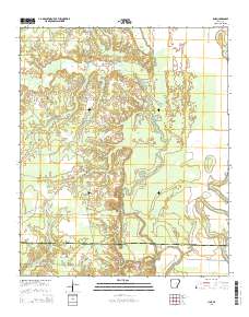 Line 2014 topographic map thumbnail