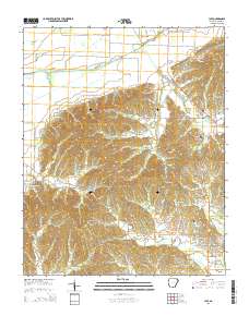 Lafe 2014 topographic map thumbnail